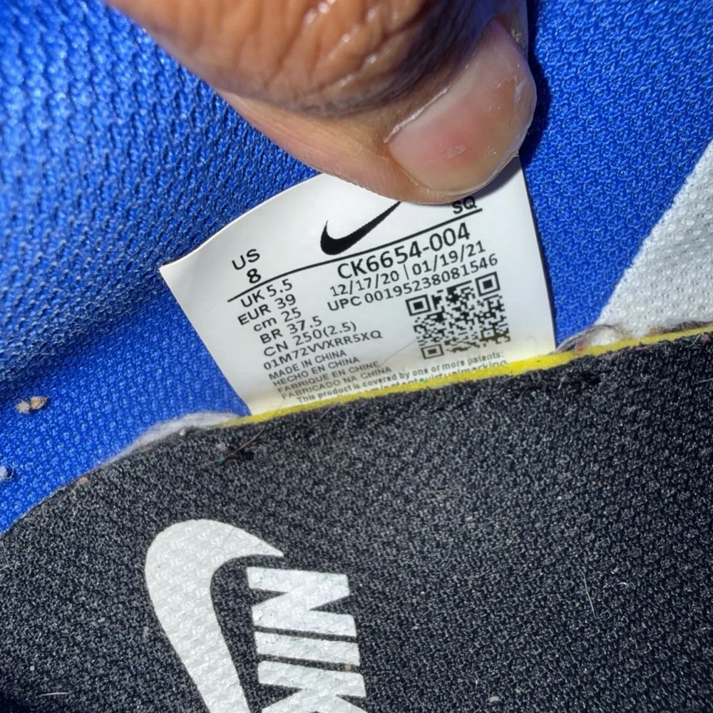 Size 8 - Nike Dunk Disrupt Low Multi-Color Wmns, CK6654-004, Very Clean, No Box